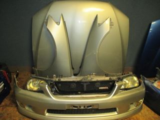 Lexus IS300 altezza JDM Front End Nose Cut Bumper Fender Hood Headlight Radiator
