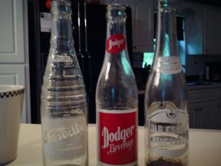 ACL Soda Bottles Lot 1951 Old Colony 1958 Dodger Beverages Nesbitts