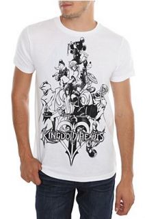 Disney Kingdom Hearts Characters T Shirt