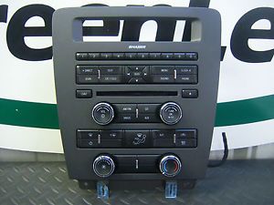 Mustang GT Shaker Radio Bezel Climate Control 2011 Trim Dash Faceplate Ford 11
