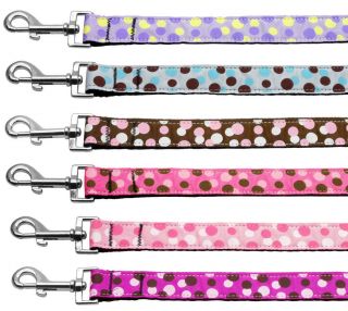 Confetti Dots Nylon Martingale Chain Limited Slip Loop Pet Dog Collar
