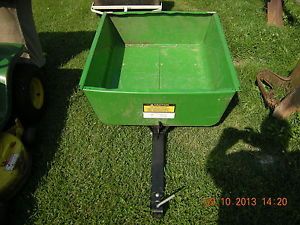 John Deere 7 Dump Trailer 780 lb Capacity Yard Cart Utility Cart Lawn Care