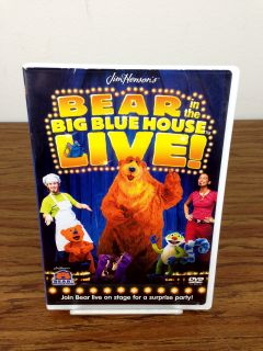 Bear in The Big Blue House Live DVD