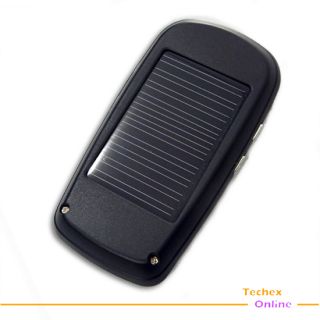 Solar Powered Bluetooth Handsfree Car Kit LCD Speaker for Cellphone Mobile Phone