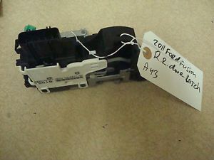 2011 Ford Fusion Right Rear Door Lock Latch Actuator
