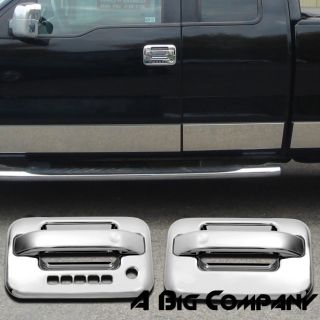 04 12 Ford F150 Crew Cab Mirror Chrome Door Handle Covers Trim with Keypad 2010
