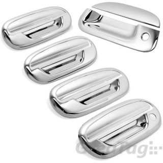 1997 2003 Ford F150 Truck Triple Chrome Door Handle Tailgate Cover Combo