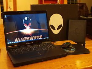 1080p WUXGA Bluray Burner Black Alienware Area 51 M9750 NVIDIA GTX Gaming Laptop