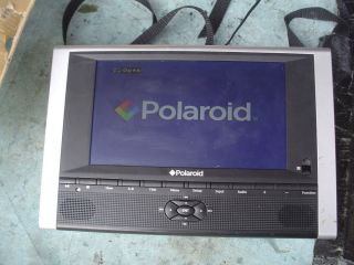 Polaroid Dual 7" LCD Screen Portable DVD Player Car Ready No Remote
