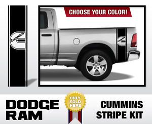 Dodge RAM Truck Decals Stripes Cummins Stripe Kit Hemi SUPERBEE RAM Dakota