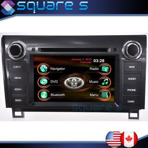 Tundra Sequoia DVD GPS Navigation Stereo Touch Screen Bluetooth CD Player Radio