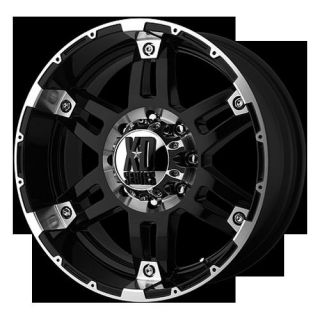 18" x 8 5" XD Spy Machined Rims w 35x12 50x18 Toyo Open Country MT Tires Wheels