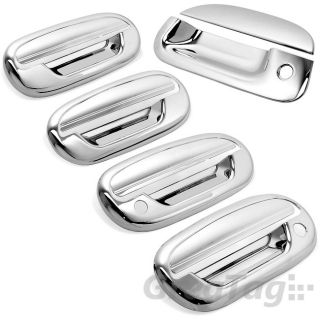Ford F150 97 98 99 00 01 02 03 Chrome Door Handle Tailgate Cover Trims