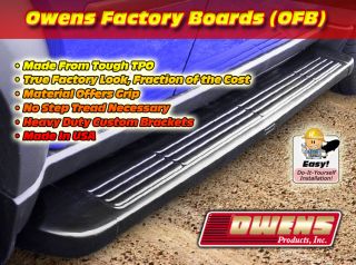 Factory Style Running Boards 08 2012 Escape Mariner Molded Side Step w Brackets