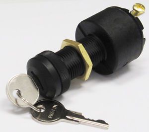 Marine Boat Motor Starter Ignition Key Switch with Keys