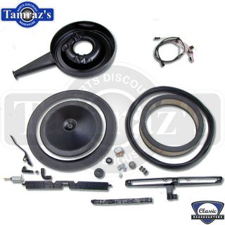 1969 Camaro Cowl Induction Air Cleaner Set Up for 396 Models