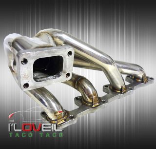Volvo 240 2 4L SOHC L4 Engine T3 Based Stainless Steel Turbo Exhaust Manifold