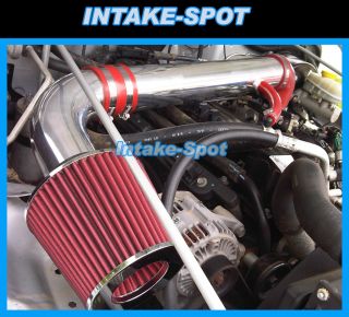 Red Jeep Wrangler 2 5L 4 0L OHV x Sport Unlimited Rubicon Air Intake 2005 2006
