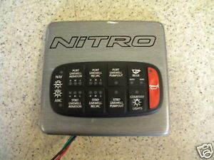 Tracker Nitro Accessory Touch Switch Panel Marine Boat