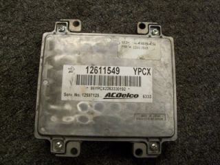 2007 2012 Chevrolet Malibu HHR ECM Engine Control Module 12612397