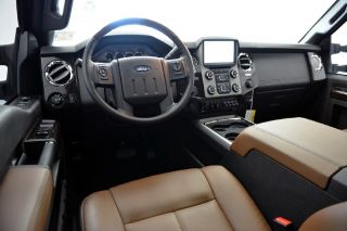 Lifted 13 F250 Platinum BMF Wheels Custom Lights Navigation Sunroof Diesel 4x4