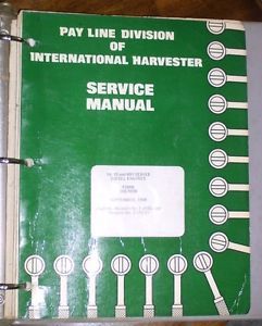International Harvester 14 18 691 Series Diesel Engines Service Manual