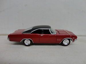 Johnny Lightning Loose 1965 Chevy Impala SS Red '65 w Redline RR Real Rubber