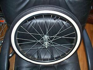 Muscle Bike Firestone Front Tire 20" Used Rim NOS Tire White Wall VGC Coaster