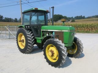 John Deere 2950 4x4 Tractor with Cab 4200 Hours Well Maintained Runs Good
