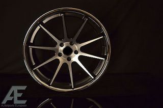 19 inch Nissan 350Z 370Z Altima Wheels Rims and Tires EM10 Black