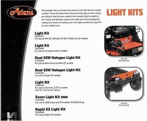 Light Kit for Ariens Gravely and ZTR Mower 71509400