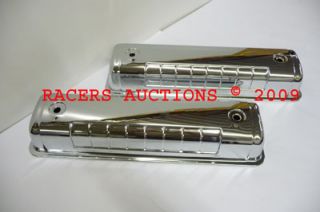 Y Block Ford Chrome Valve Covers 292 312 Mercury Truck