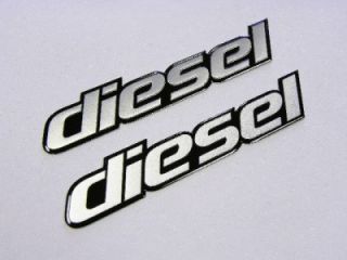 2 VW Volkswagen Jetta Passat TDI Diesel Emblems Badges