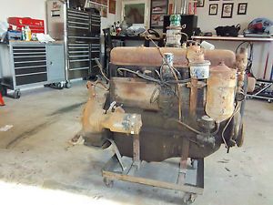 GMC GM 302 Inline Six Cyl Complete Engine