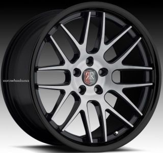 20" Roderick RW6 Wheels Rims Set for Mustang Lexus GS300 400 Maxima Nissan 350Z