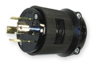Hubbell Twist Lock Black Plug L21 30 Wiring Device Kellems HBL2811BK