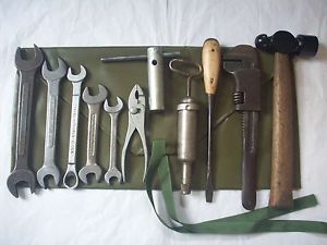 Vintage WW2 GPW Jeep Willys Ford MB Military Tool Kit WWII Barcalo Buffalo