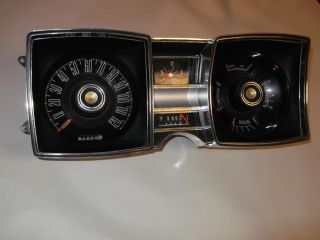 67 Dodge Monaco Polara Instrument Cluster Gauges Panel Dash Clock 1967 1965 65