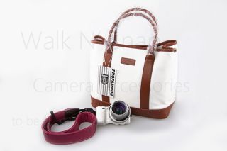 Profashion Lady Girl Street Carry Camera Bag for DSLR Evil MILC Non Reflex