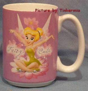 Retired Disney Tinker Bell Fairy Cute Mug Tinkerbell