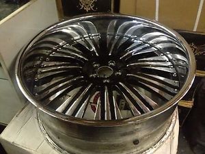24x9 asanti 136 Chrome and Black Custom Wheels Used 300C Charger Challenger