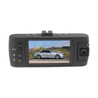 New Full HD 1080p H 264 Double Lens Car DVR Camcorder w 8 LED IR Night Vision