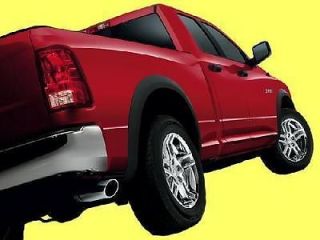 Fender Flares 09 12 Dodge RAM 1500 Factory OE Style in Smooth in Matte Black
