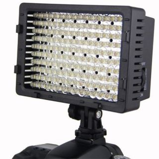 Camera LED Video Light Illumination Lighting Camcorder Hot Shoe Light New CN 160