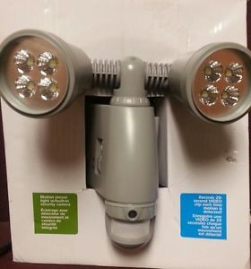Smart Guard Twin LED Motion Sensor Light with Camera