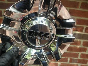 1802 Bigg Wheels Chrome Aftermarket Alloy Wheel Center Hubcap Hub Cap Cover