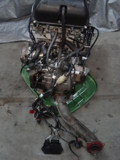 00 01 02 05 06 07 zx6r ZZR600 Complete Engine Motor Cart Kit ECU Harness Carbs