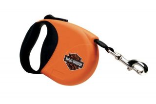Harley Davidson Retractable Dog Leash for Large Dogs Up to 110lbs