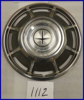 66 67 68 69 Chevy Corvair Monza 13" Hubcaps Hub Caps Nice Used 3878319 3014A