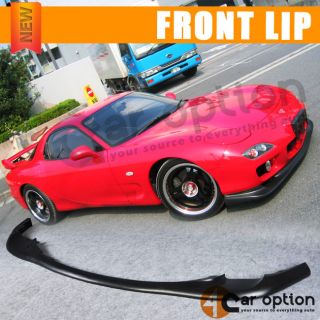 Poly Urethane OE R Style Front Bumper Lip Spoiler for 93 97 Mazda RX7
